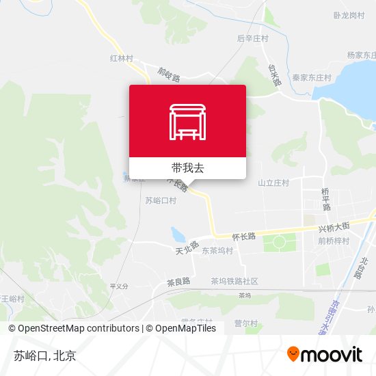 苏峪口地图