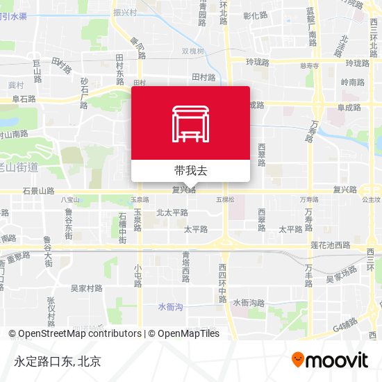永定路口东地图