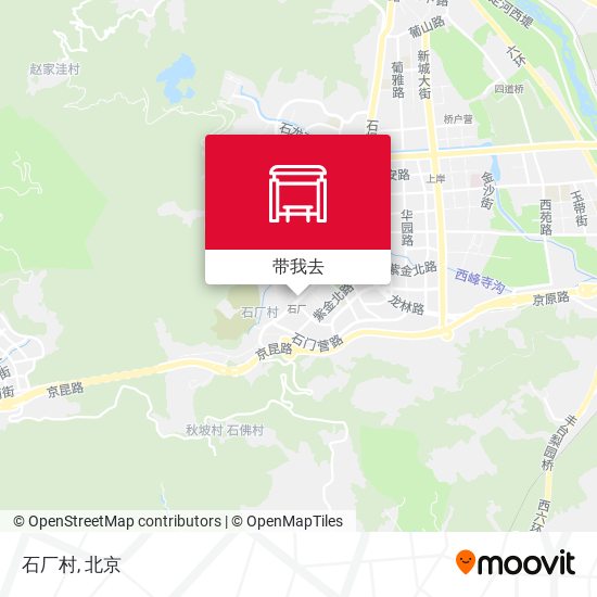 石厂村地图