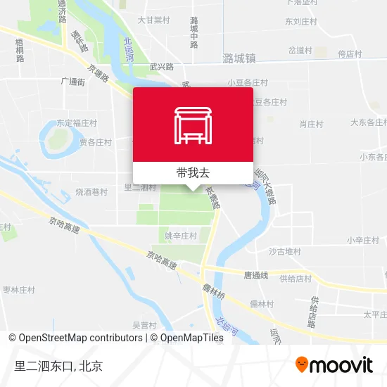 里二泗东口地图