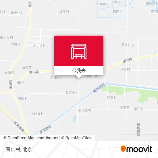 青山村地图