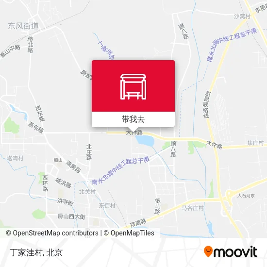 丁家洼村地图