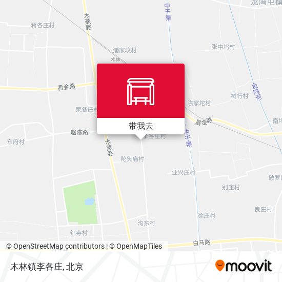 木林镇李各庄地图