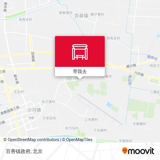 百善镇政府地图