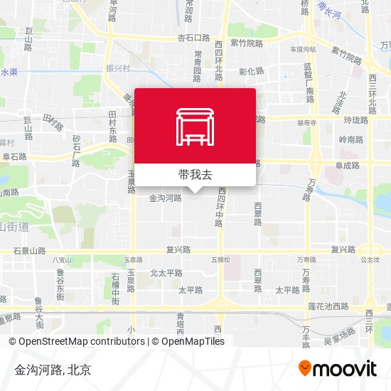 金沟河路地图