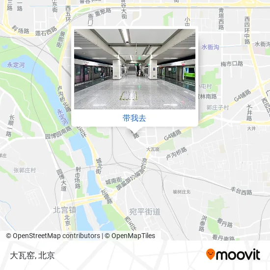 大瓦窑地图