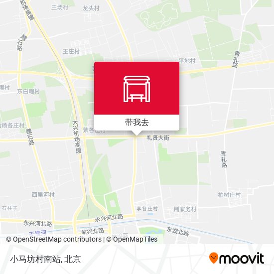 小马坊村南站地图