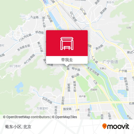 葡东小区地图
