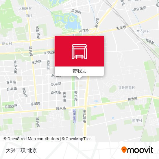 大兴二职地图