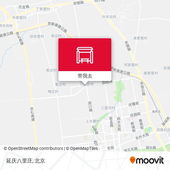 延庆八里庄地图