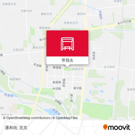 通和街地图
