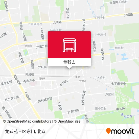 龙跃苑三区东门地图