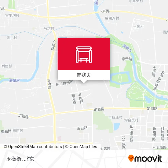 玉衡街地图