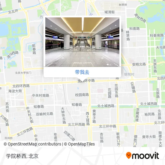 学院桥西地图
