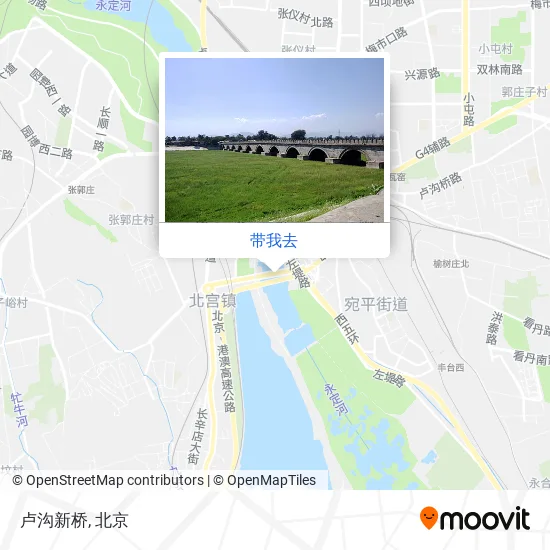 卢沟新桥地图