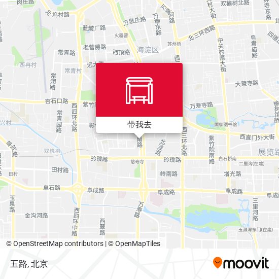 五路地图