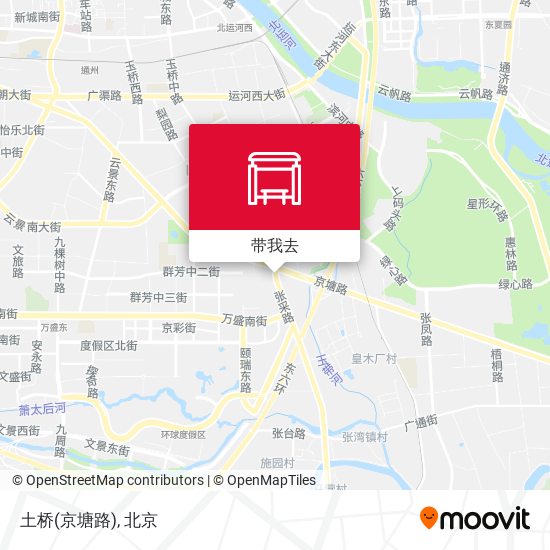 土桥(京塘路)地图