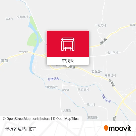 张坊客运站地图