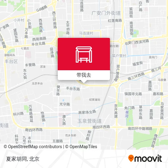 夏家胡同地图