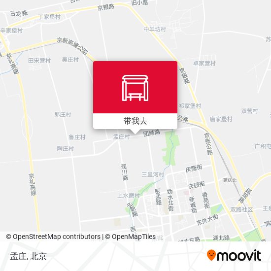 孟庄地图