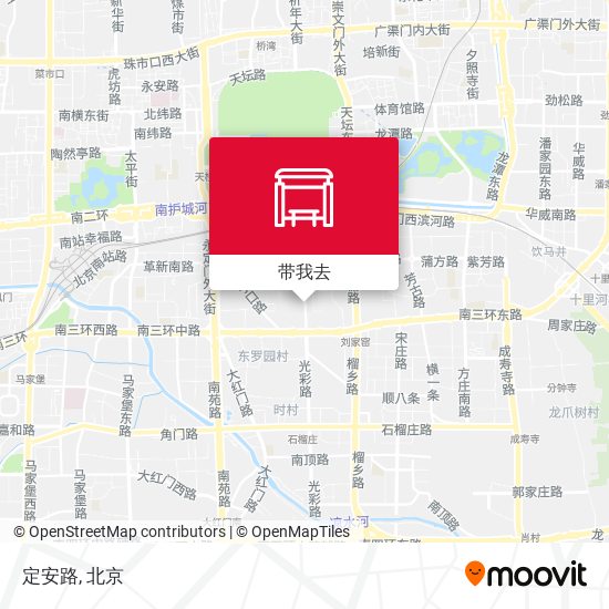 定安路地图
