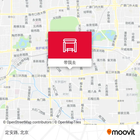 定安路地图