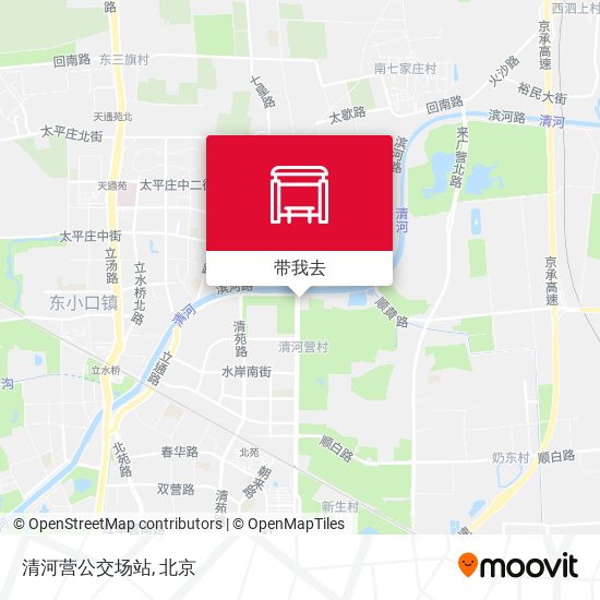 清河营公交场站地图
