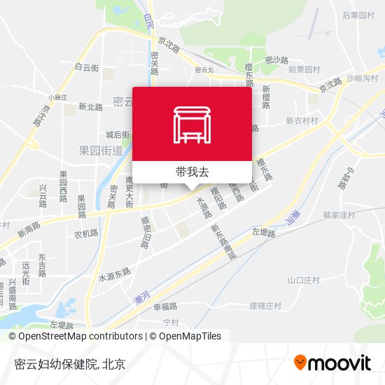 密云妇幼保健院地图