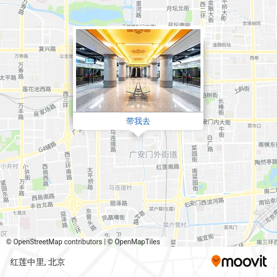 红莲中里地图