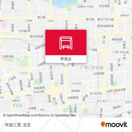华源三里地图
