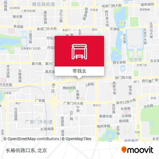 长椿街路口东地图