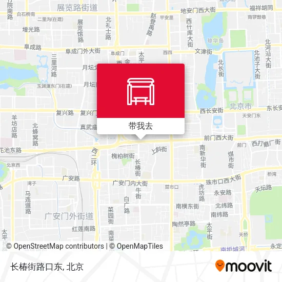 长椿街路口东地图