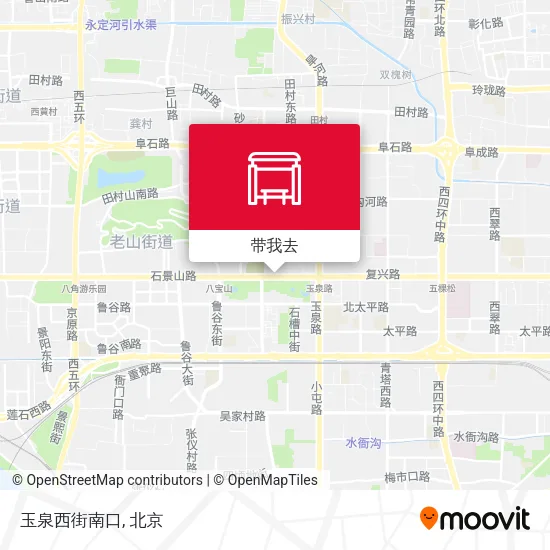 玉泉西街南口地图