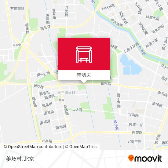 姜场村地图