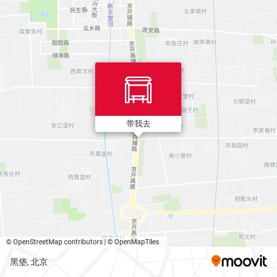 黑垡地图