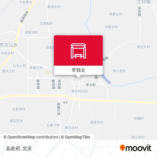县政府地图