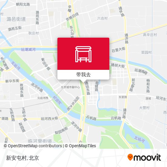 新安屯村地图