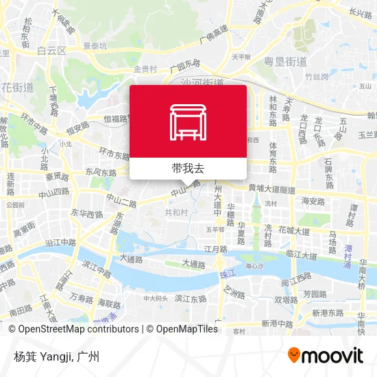 杨箕 Yangji地图