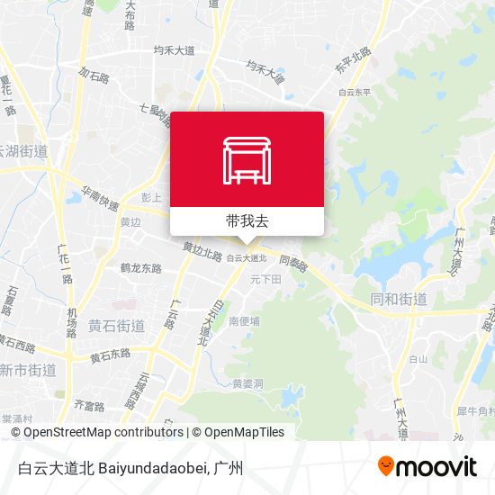 白云大道北 Baiyundadaobei地图