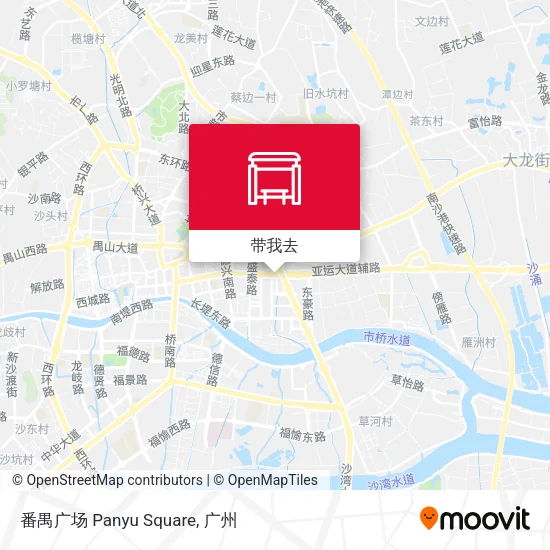 番禺广场 Panyu Square地图