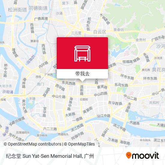 纪念堂 Sun Yat-Sen Memorial Hall地图