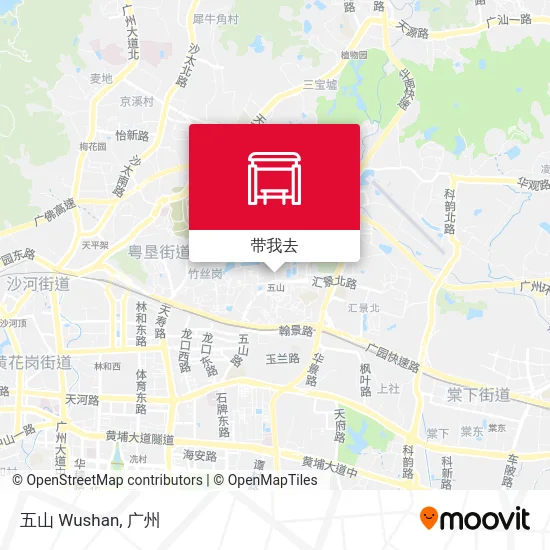 五山 Wushan地图