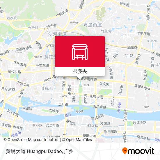 黄埔大道 Huangpu Dadao地图