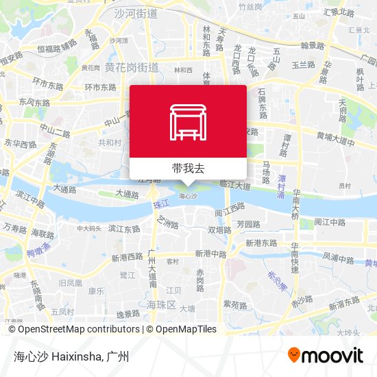 海心沙 Haixinsha地图