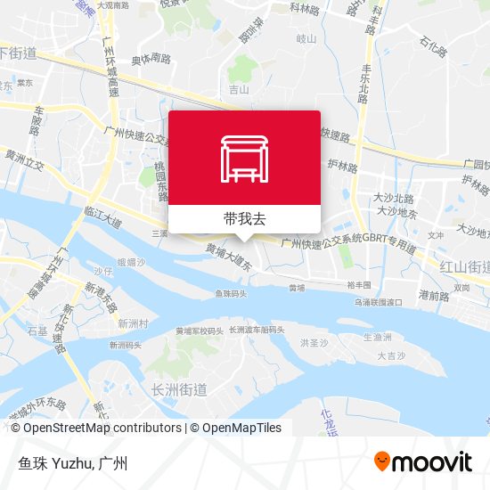 鱼珠 Yuzhu地图