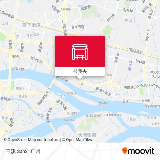 三溪 Sanxi地图