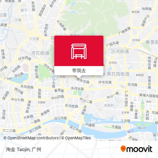 淘金 Taojin地图