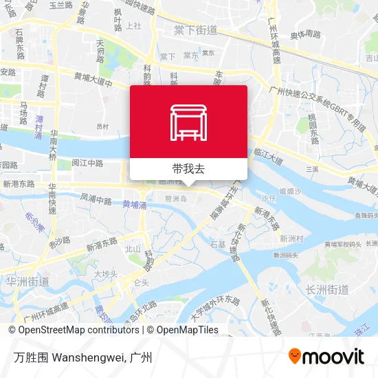 万胜围 Wanshengwei地图