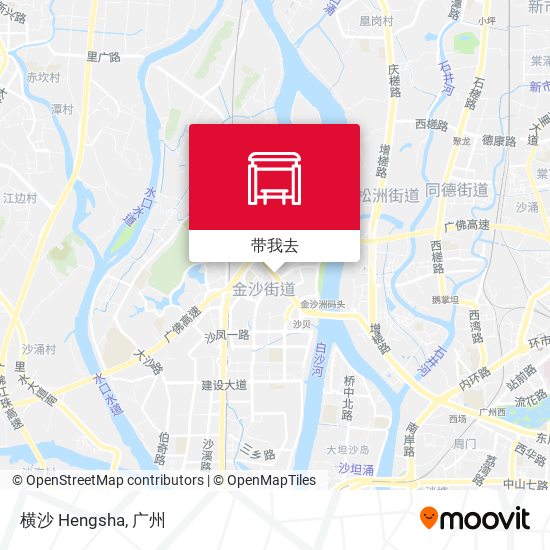 横沙 Hengsha地图