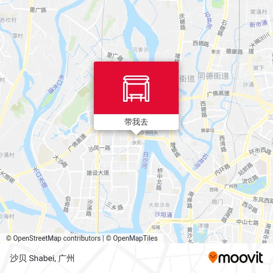沙贝 Shabei地图